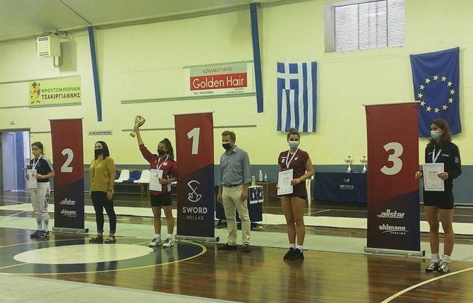 Χάλκινο μετάλλιο στο Πανελλήνιο η Θεοδόση!