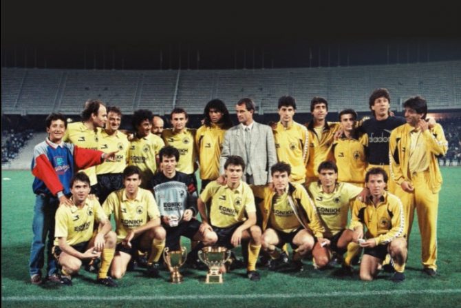 Σαν σήμερα η ΑΕΚ κατέκτησε το μοναδικό Λιγκ Καπ της Ελλάδας