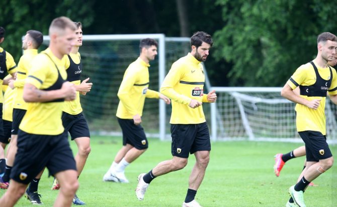 Γεμάτη… ασκήσεις η προπόνηση (VIDEO)