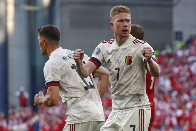 Δανία – Βέλγιο 1-2: Πρόκριση με ανατροπή και Ντε Μπράινε