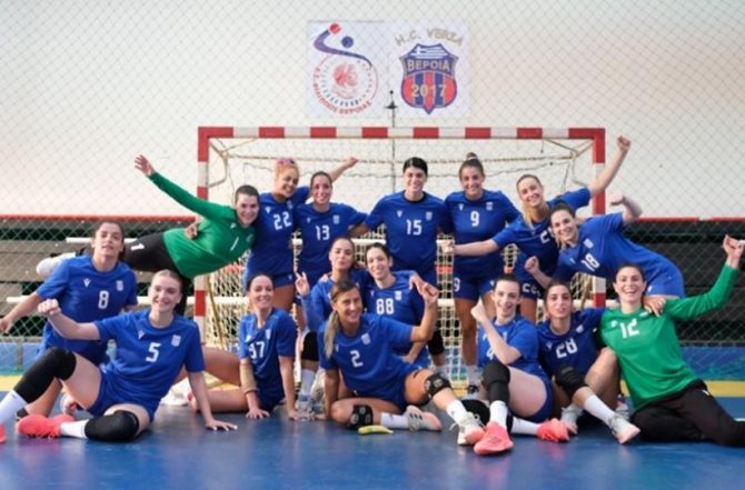 Τρία στα τρία η Εθνική Γυναικών στο χάντμπολ – Νίκη επί της Ιταλίας με 33-22
