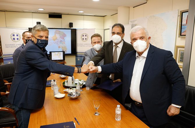 Τα έργα που θα χρηματοδοτήσει η Περιφέρεια για την ολοκλήρωση της Αγιά Σοφιάς – Οpap Arena