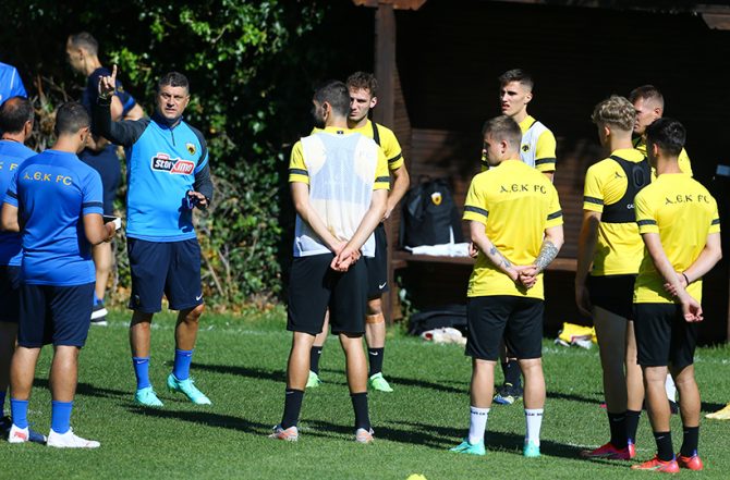 Δουλειά στην τακτική και στη φυσική κατάσταση (VIDEO)