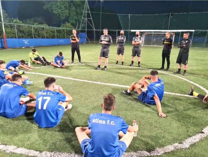 Επέστρεψαν στις προπονήσεις ο Atlas FC του Δικτύου Ακαδημιών της ΑΕΚ