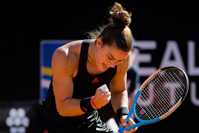 Ασταμάτητη Σάκκαρη για πρώτη φορά στους «8» του Roland Garros