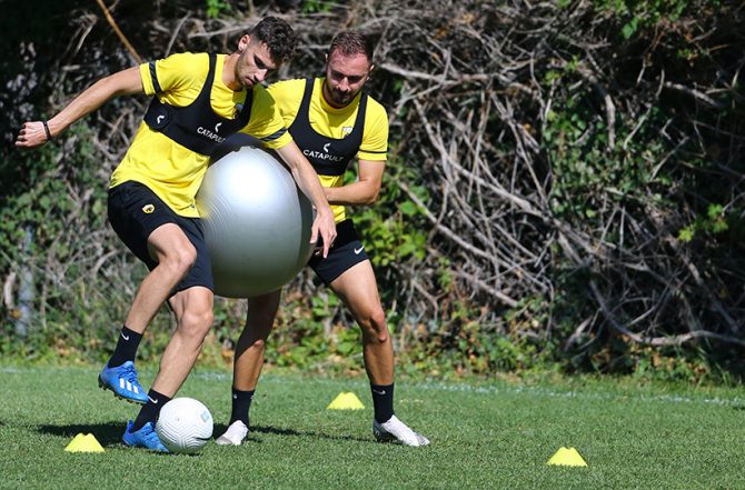 Τα «κλικ» της πρωινής προπόνησης (PICS)