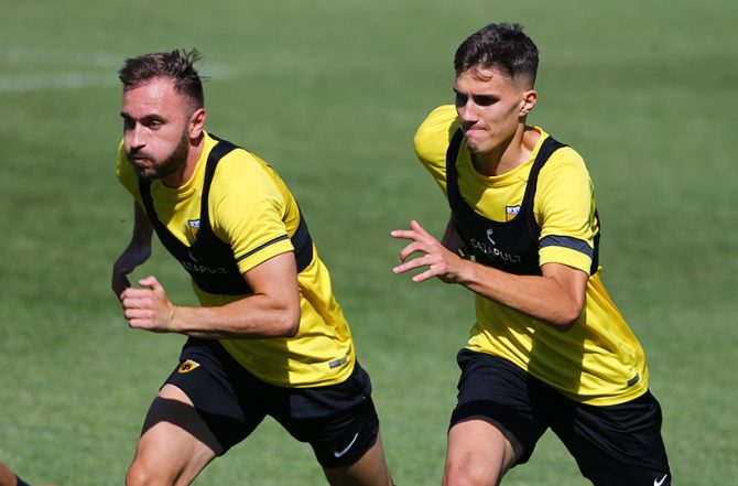 Πλάνα από την σημερινή προπόνηση (vid)