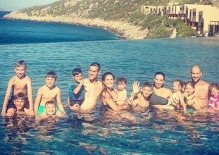 Στην Κρήτη ο Σπανούλης και ο Ζήσης: «Μια εικόνα, χίλια παιδιά»