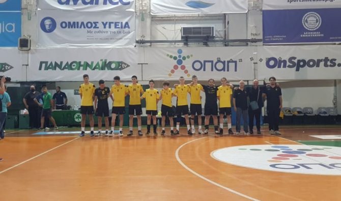 Ήττα στα προημιτελικά για την Κ18 Βόλεϊ της ΑΕΚ