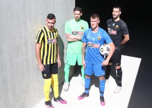 Φωτογραφίες απ’ το… backstage της φωτογράφισης για τη νέα φανέλα