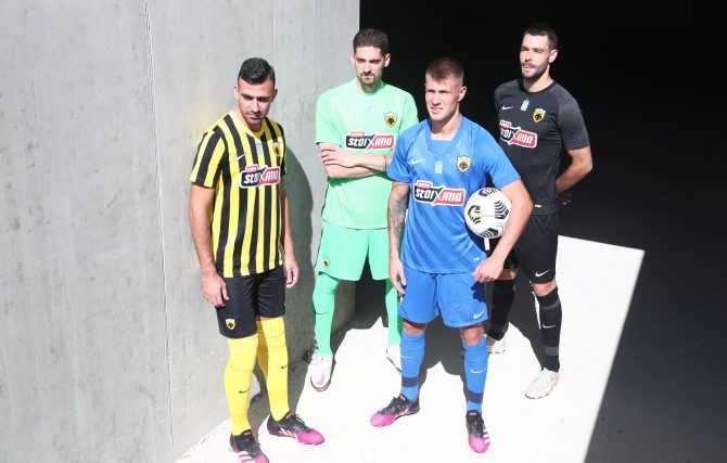 Φωτογραφίες απ’ το… backstage της φωτογράφισης για τη νέα φανέλα