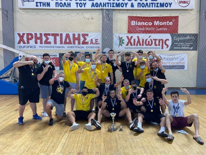Πρωταθλήτρια Ελλάδος η ΑΕΚάρα και στους έφηβους!