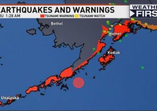 Αλάσκα: Πολύ μεγάλος σεισμός 8,2 ρίχτερ – Βίντεο που κόβει την ανάσα