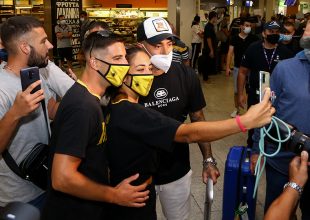 Photostory απ’ την άφιξη του Αραούχο