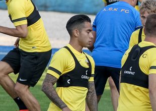 Photostory απ’ την προπόνηση της ΑΕΚ στο Σαράγεβο