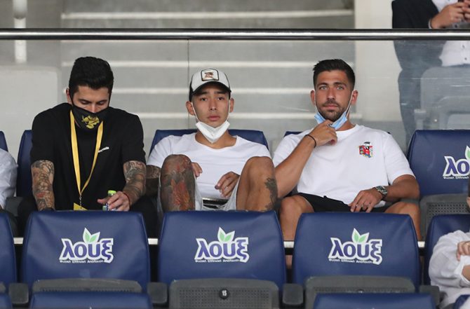 Στο ΟΑΚΑ ο «Τσίνο» μαζί με Μπακασέτα και Κονέ (PICS)