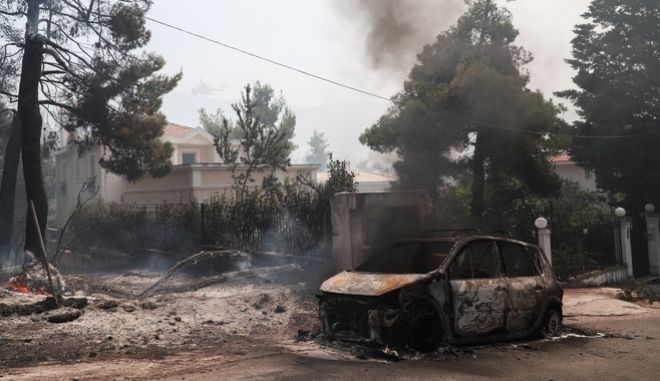 Προσαγωγή μελισσοκόμου για τη φωτιά σε Σταμάτα, Ροδόπολη, Διόνυσο