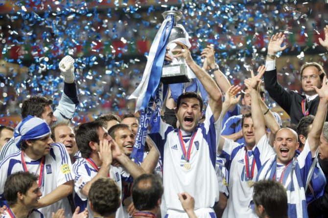 Euro 2020: Λίνεκερ και Σίρερ έβαλαν την Ελλάδα του 2004 πάνω απ’ τη Γερμανία