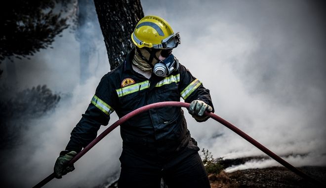 Φωτιά στην Εύβοια: Βελτιωμένη η κατάσταση – Μία σύλληψη για εμπρησμό