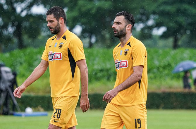 Τα φωτογραφικά «κλίκ» του Αντβέρπ – ΑΕΚ