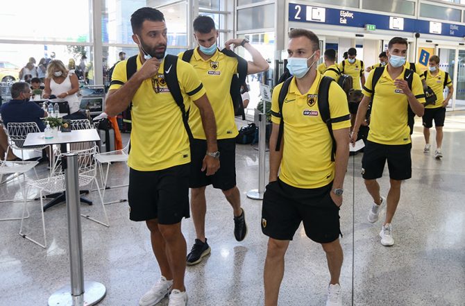 Έφτασε Σαράγεβο η ΑΕΚ (ΦΩΤΟ-VIDEO)