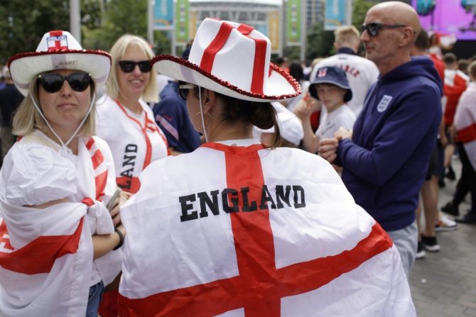 Euro 2020: Με 58 χιλιάδες οπαδούς στο πλευρό της η Αγγλία στον τελικό, με σχεδόν 7 χιλιάδες η Ιταλία