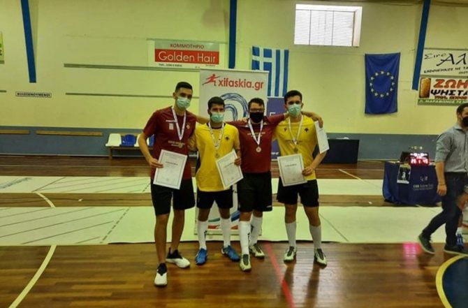 Πανελλήνιες διακρίσεις για τους ξιφομάχους της ΑΕΚ