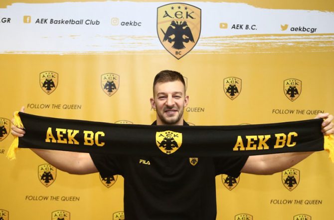 Γέλοβατς: «Ανυπομονώ να παίξω για την ΑΕΚ»