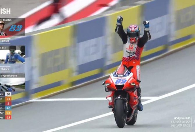 Grand Prix Στυρίας: Πήρε τη νίκη ο Χόρχε Μάρτιν! Grand Prix Στυρίας: Πήρε τη νίκη ο Χόρχε Μάρτιν!