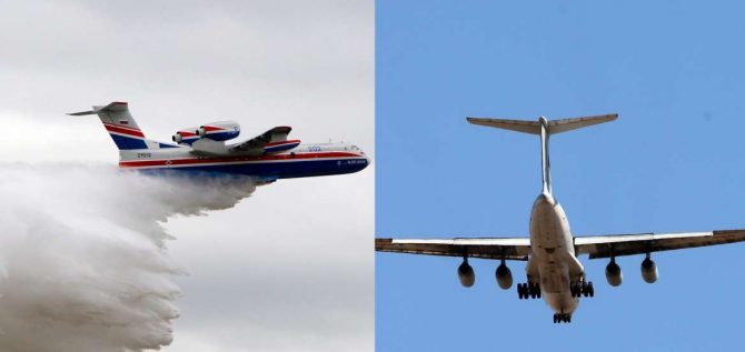 Φωτιά στην Εύβοια: Τα «θηρία» που στέλνουν ΗΠΑ και Ρωσία για να σβήσουν τις φλόγες