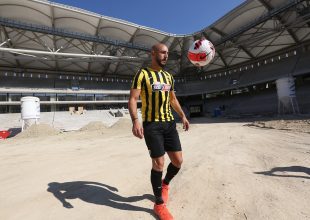 Έπαιξε μπάλα μέσα στην Αγιά Σοφιά ο Άμραμπατ (ΦΩΤΟ)