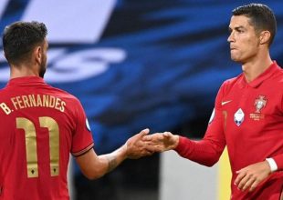 Ψηστήρι στον Κριστιάνο όλο το βράδυ από τον Μπρούνο Φερνάντες