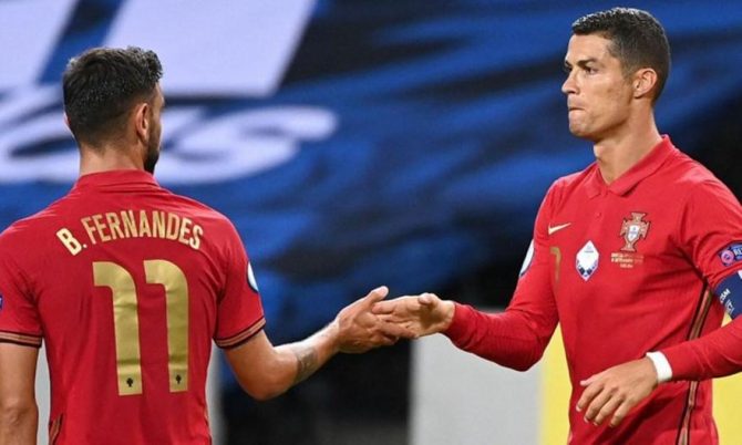 Ψηστήρι στον Κριστιάνο όλο το βράδυ από τον Μπρούνο Φερνάντες