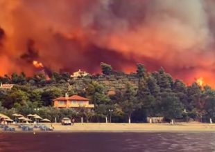 Εύβοια: Η ασύλληπτη καταστροφή σε ένα βίντεο βγαλμένο από την κόλαση