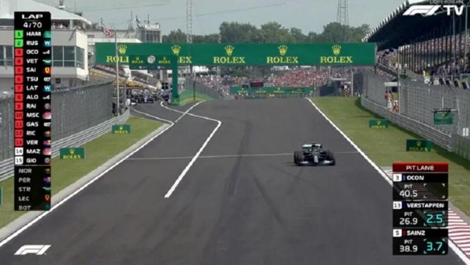 Μπήκε για πιτ στοπ και βρέθηκε… τελευταίος ο Χάμιλτον!