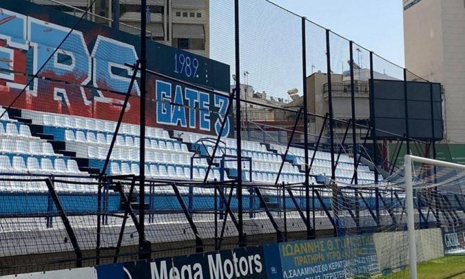 Ιωνικός: Τοποθετήθηκε ο ηλεκτρονικός πίνακας στο γήπεδο της Νεάπολης