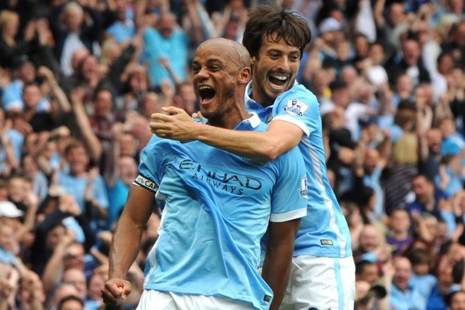 Μάντσεστερ Σίτι: Έγιναν τα αποκαλυπτήρια στα αγάλματα των Κομπανί και Νταβίντ Σίλβα