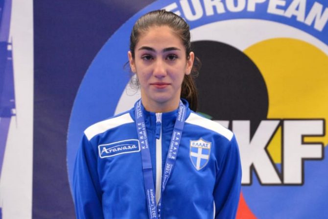 Θρίαμβος για τη Λυδία Ξένου, κατέκτησε το χρυσό μετάλλιο στο Ευρωπαϊκό πρωτάθλημα καράτε Θρίαμβος για τη Λυδία Ξένου, κατέκτησε το χρυσό μετάλλιο στο Ευρωπαϊκό πρωτάθλημα καράτε