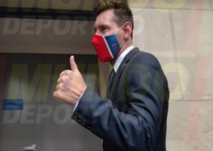 Μέσι: Η πρώτη φωτογραφία με τα χρώματα της Παρί Σεν-Ζερμέν