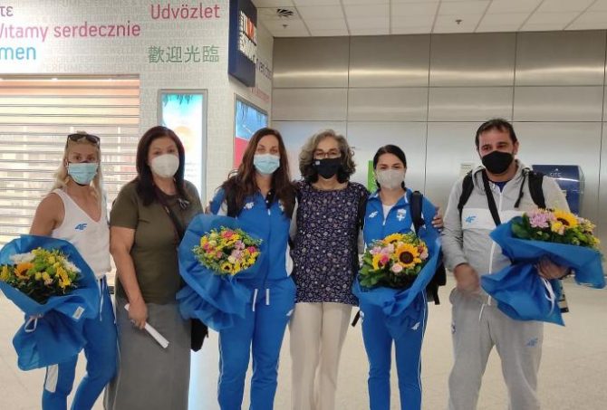 Επέστρεψαν στην Ελλάδα Παπαχρήστου, Σπανουδάκη, Αναγνωστοπούλου