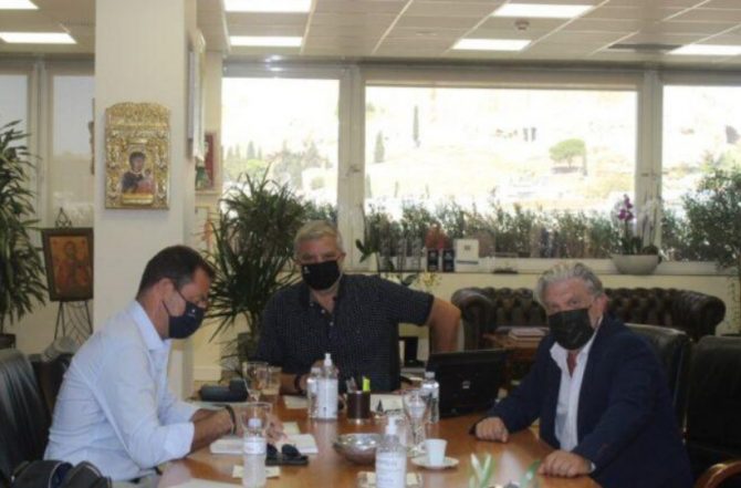 Συνάντηση Βούρου – Πατούλη για την Αγιά Σοφιά