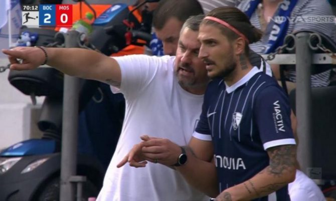 Ντεμπούτο με Μπόχουμ για Σταφυλίδη, έπαιξε για πρώτη φορά μετά από ενάμιση χρόνο Ντεμπούτο με Μπόχουμ για Σταφυλίδη, έπαιξε για πρώτη φορά μετά από ενάμιση χρόνο