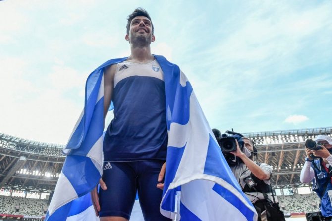 Μίλτος Τεντόγλου: Χρυσός Ολυμπιονίκης στο μήκος με τελευταίο άλμα στα 8,41