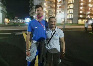 Ολυμπιακοί Αγώνες: Η συγκινητική αγκαλιά του Πετρούνια στον Τεντόγλου και η υπόσχεσή του για χρυσό το 2024 στο Παρίσι