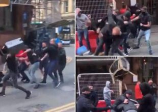 Τρομερό ξύλο ανάμεσα σε οπαδούς της Μάντσεστερ Γιουνάιτεντ και της Λιντς