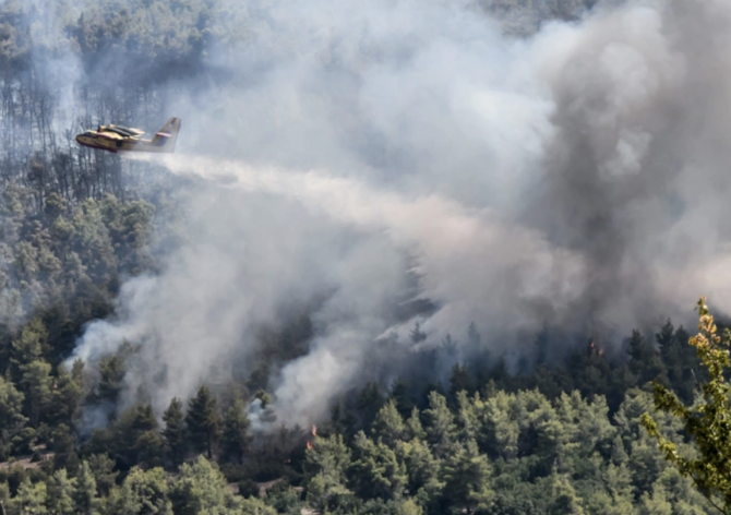 Φωτιά στα Βίλια: Κινείται προς Παλαιοχώρι η φωτιά – Πάνω από 20 χιλιόμετρα το πύρινο μέτωπο