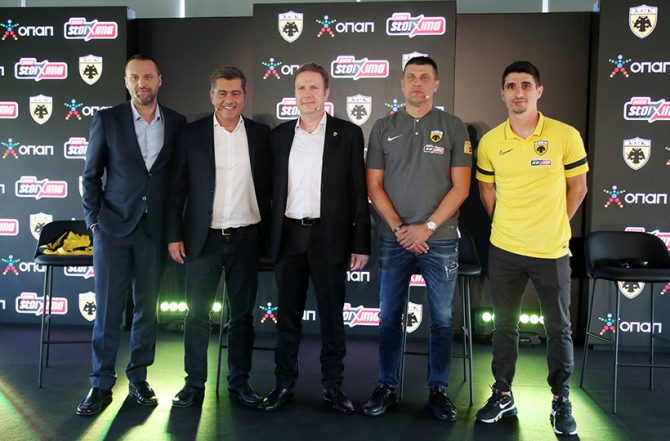 Συνεχίζουν μαζί ΑΕΚ και ΟΠΑΠ!