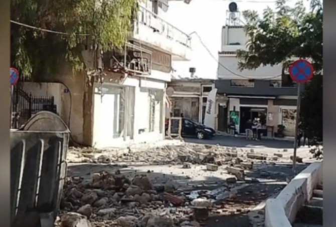 Σεισμός στο Ηράκλειο – Εντοπίστηκε νεκρός στο Αρκαλοχώρι