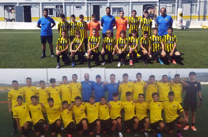 Φιλική… τεσσάρα για την ΑΕΚ Κ13 και Κ15 (pics)