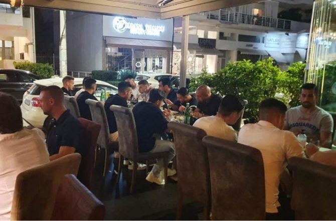 Δείπνο παικτών – Μιλόγεβιτς με την παρουσία του Μελισσανίδη (pics)